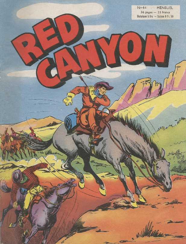Scan de la Couverture Red Canyon n 44
